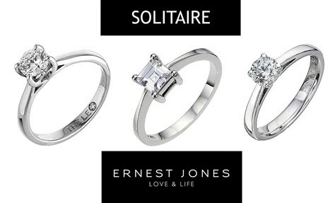 ernest jones engagement rings price